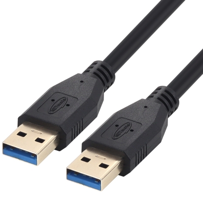 강원전자 넷메이트 USB3.0 AM-AM 케이블 3m (블랙) NM-UA330BKZ