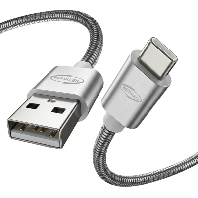 강원전자 넷메이트 아머드 USB2.0 AM-CM 케이블 1.5m NM-UAC15A