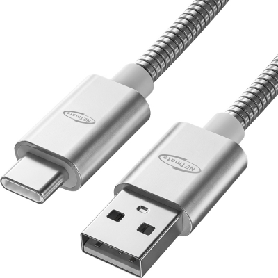 강원전자 넷메이트 아머드 USB2.0 AM-CM 케이블 1.5m NM-UAC15A