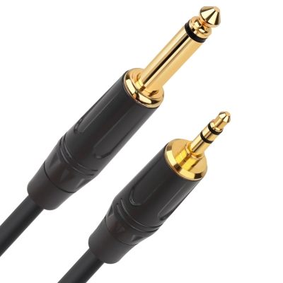 강원전자 넷메이트 TS(5.5 Mono)-스테레오 마이크 케이블 2m NMC-AU5302B