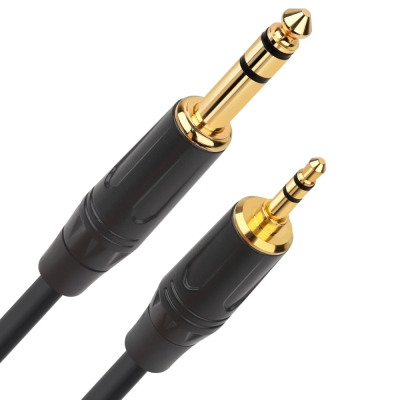 강원전자 넷메이트 TRS(5.5 Stereo)-스테레오 마이크 케이블 3m NMC-AU5303SB