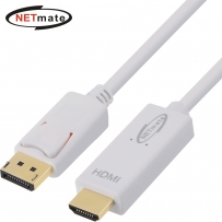강원전자 넷메이트 DisplayPort to HDMI 케이블 2m NMC-DPH2