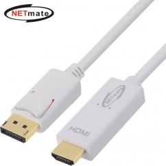 강원전자 넷메이트 DisplayPort to HDMI 케이블 2m NMC-DPH2