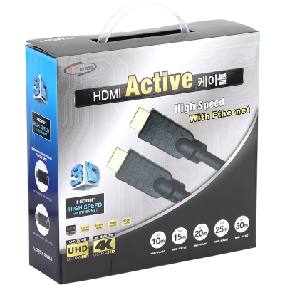 강원전자 넷메이트 HDMI 2.0 Active 케이블 25m NMC-HA25Z