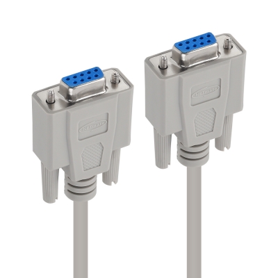 강원전자 넷메이트 9핀 F/F NULL MODEM 케이블 1.5m NMC-SFF15