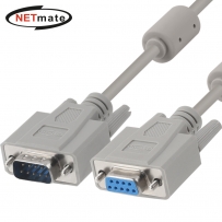 강원전자 넷메이트 9핀 M/F NULL MODEM 케이블 10m NMC-SFM100