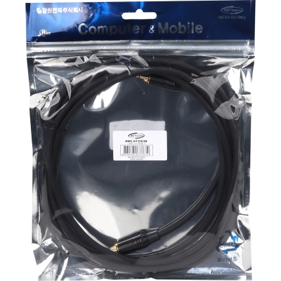 강원전자 넷메이트 스테레오 AUX 케이블 3m NMC-ST3503B