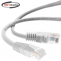 강원전자 넷메이트 CAT.5E UTP 랜 케이블 7m, 그레이 NMC-U570G