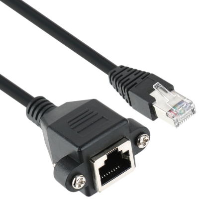 강원전자 넷메이트 CAT.6 SFTP 연장 판넬형 랜 케이블 2m NMC-U620FZ