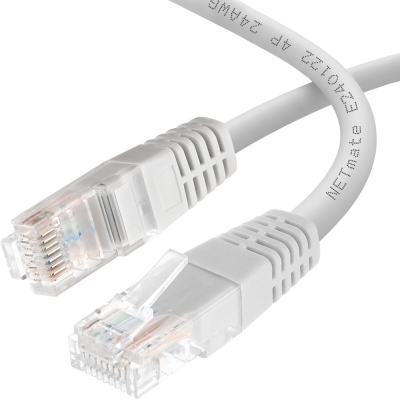 강원전자 넷메이트 CAT.6 UTP 랜 케이블 3m, 그레이 NMC-U630G