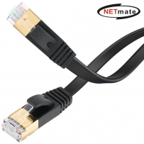 강원전자 넷메이트 CAT.7 STP FLAT 랜 케이블 10m NMC-UF7100S
