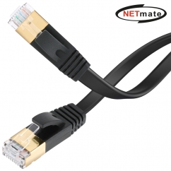 강원전자 넷메이트 CAT.7 STP FLAT 랜 케이블 3m NMC-UF730S