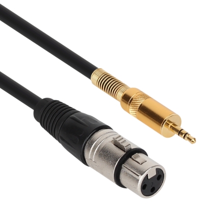 강원전자 넷메이트 XLR 캐논(F)-스테레오 마이크 케이블 1m NMC-XLR301F