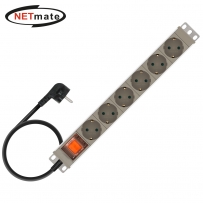 강원전자 넷메이트 알루미늄 SAFE 멀티탭 6구 접지 1.5m NMP-AM0615