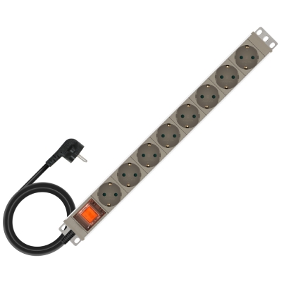 강원전자 넷메이트 알루미늄 SAFE 멀티탭 8구 접지 3m NMP-AM0830