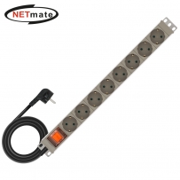 강원전자 넷메이트 알루미늄 SAFE 멀티탭 8구 접지 5m NMP-AM0850