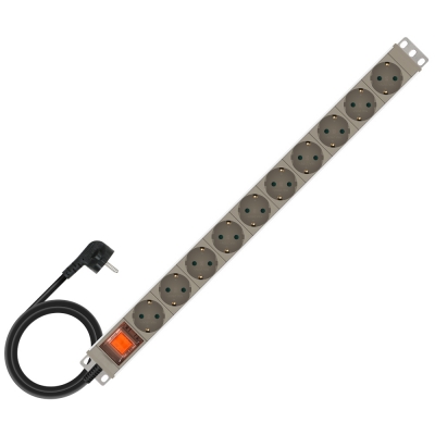 강원전자 넷메이트 알루미늄 SAFE 멀티탭 10구 접지 3m NMP-AM1030