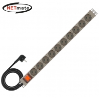 강원전자 넷메이트 알루미늄 SAFE 멀티탭 10구 접지 5m NMP-AM1050