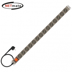 강원전자 넷메이트 알루미늄 SAFE 멀티탭 14구 접지 1.5m NMP-AM1415
