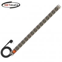 강원전자 넷메이트 알루미늄 SAFE 멀티탭 14구 접지 5m NMP-AM1450