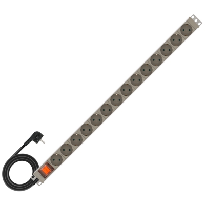 강원전자 넷메이트 알루미늄 SAFE 멀티탭 14구 접지 5m NMP-AM1450