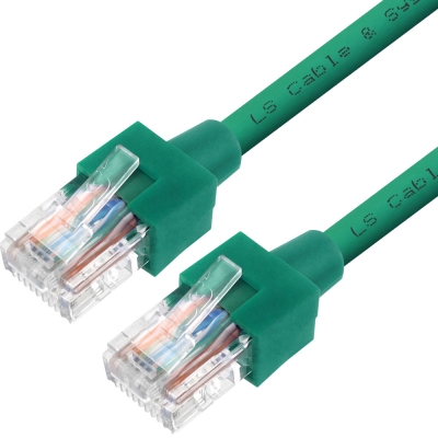 LS전선 CAT.5E UTP 랜 케이블 15m (그린) NMX-LS5150GN