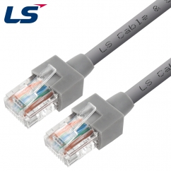 LS전선 CAT.5E UTP 랜 케이블 1.5m (그레이) NMX-LS515G