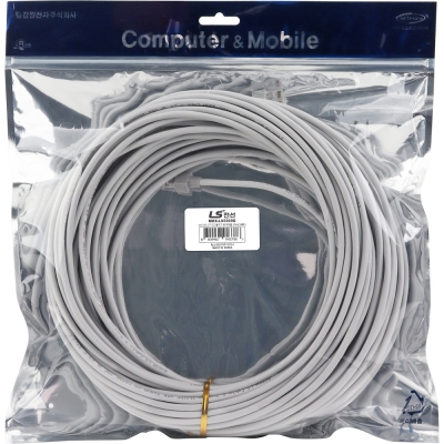 LS전선 CAT.5E UTP 랜 케이블 30m (그레이) NMX-LS5300G