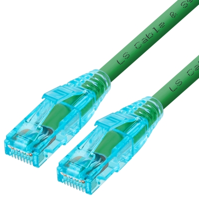 LS전선 CAT.6 UTP 랜 케이블 15m, 그린 NMX-LS6150GN