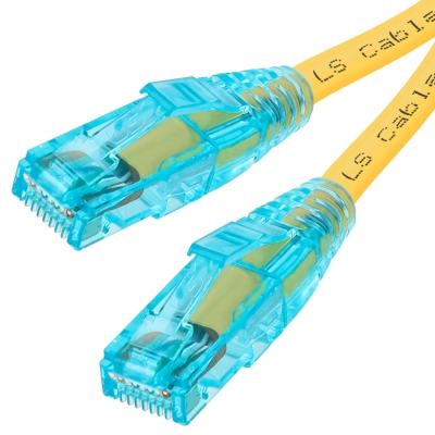 LS전선 CAT.6 UTP 랜 케이블 30m, 옐로우 NMX-LS6300Y