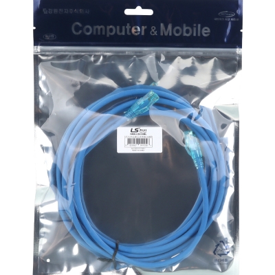LS전선 CAT.6 UTP 랜 케이블 3m, 블루 NMX-LS630BL