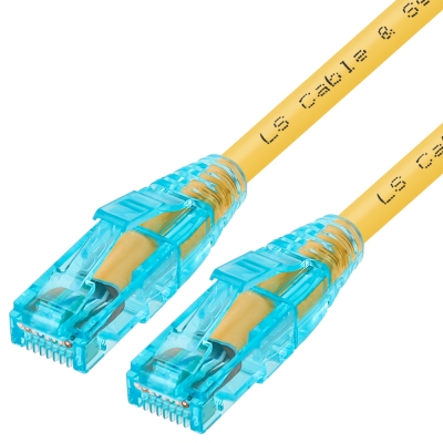 LS전선 CAT.6 UTP 랜 케이블 3m, 옐로우 NMX-LS630Y