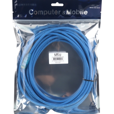 LS전선 CAT.6 UTP 랜 케이블 7m, 블루 NMX-LS670BL