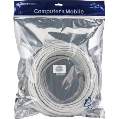 LS전선 CAT.6A F/UTP 랜 케이블 30m (그레이) NMX-LS6AF300G