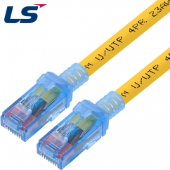 LS전선 CAT.6A UTP Supreme 랜 케이블 3m (옐로우) NMX-LS6ASP30Y