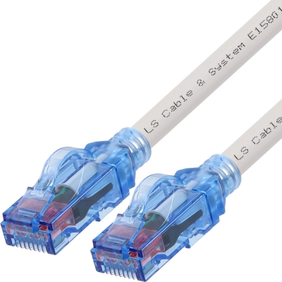 LS전선 CAT.6A Ultra Super Slim USS 케이블 10m (그레이) NMX-LS6AUSS100G