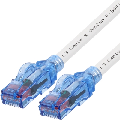 LS전선 CAT.6A Ultra Super Slim USS 케이블 10m (화이트) NMX-LS6AUSS100WH