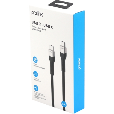프로링크 USB C타입 5A 240W 고속충전 케이블 3m PF493-0300