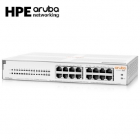 HPE Aruba 16포트 기가비트 스위칭 허브, 124W PoE R8R48A