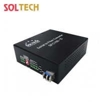 솔텍 RS232/422/485 시리얼 광 컨버터, SFP 1슬롯 SFC100-232/485