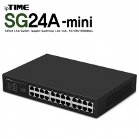 ipTIME(아이피타임) 24포트 기가비트 스위칭 허브 SG24A-mini